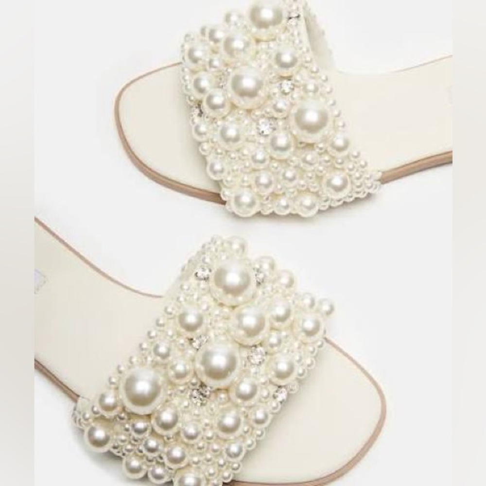 Steve Madden Knicky Embellished Slide Sandals